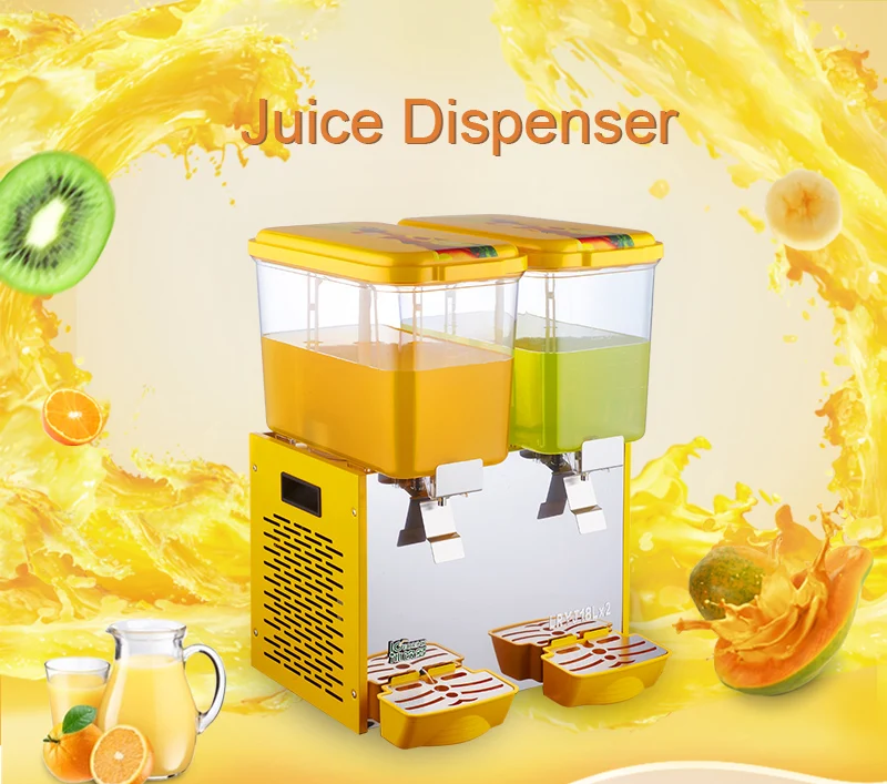 Automatic Refrigerator Cafeterias Cold Orange Juice 18 Liters Fruit ...