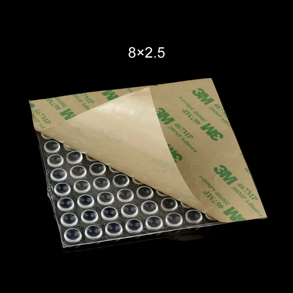 Oem Protective Rubber Bumpers For Walls With Adhesive Tape In Stock