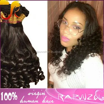 Unprocessed Funmi Hair Bouncy Curls Romance Curl Brazilian Human