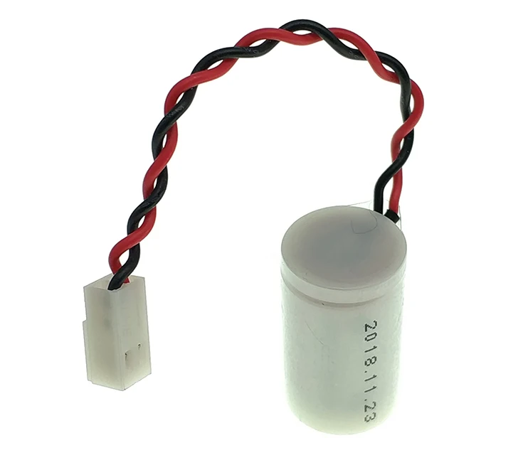 Ruizhi Lisocl2 Battery 1/2aa Er14250 In Plastic Shell With 75mm Cable ...