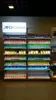 Single sided supermarket Gondola shelving with energy saving LED shelf light