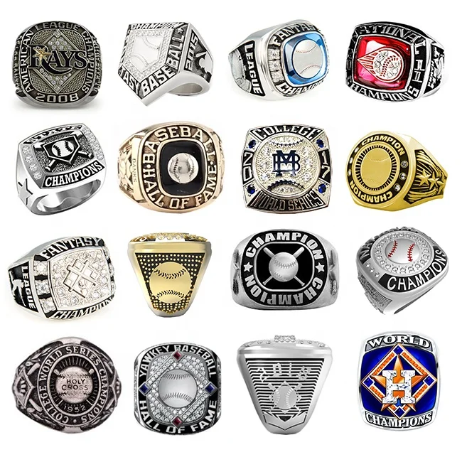 Customize Different Styles Of Championship Rings For Youth Baseball ...