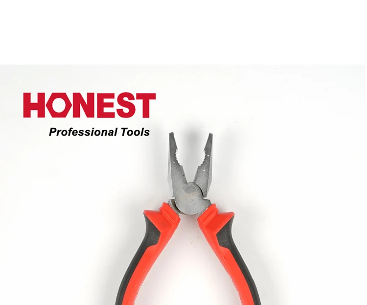 Free sample 6'' Multifunction of Side Cutter Plier High Leverage Combination Pliers