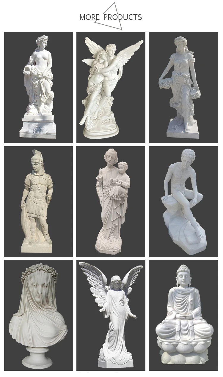 Greek Modern Lady Ornamental White Marble Bust Sculpture Ntmsb013l