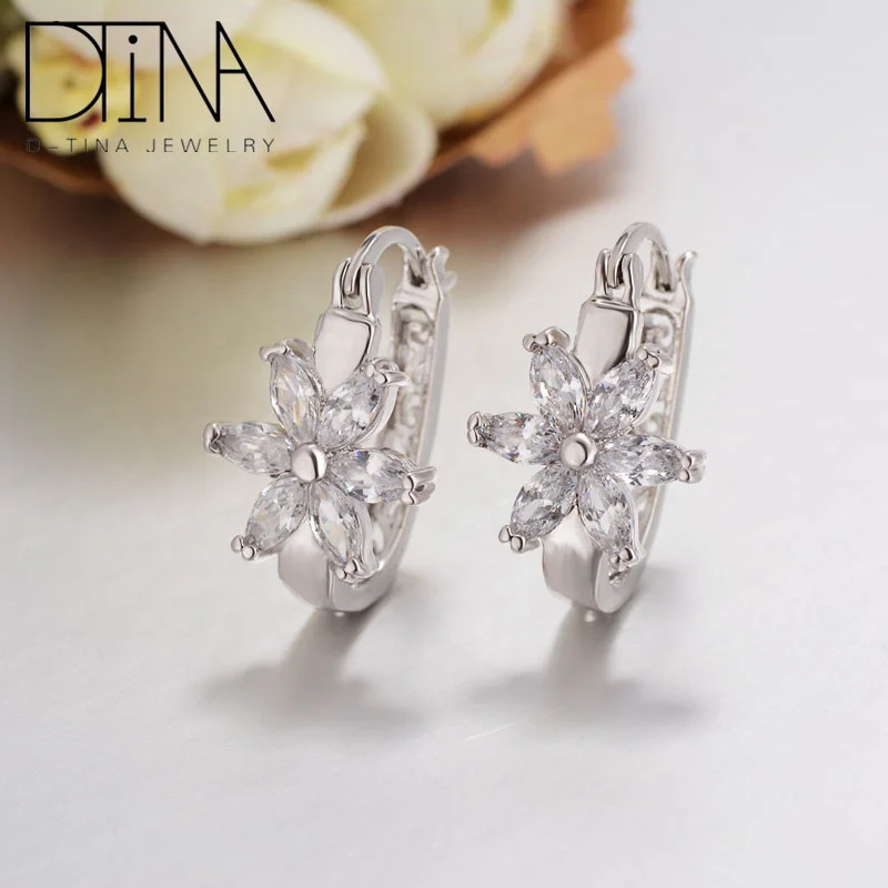 

Dtina exotic fashion earrings The girl lovely beautiful earrings, Platinum