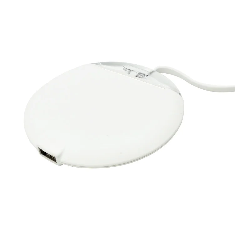 

10W Fast Wireless Charger Qi Charging Pad with single usb and built in Cable