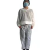 Disposable PP short sleeve shirt and long pants suit