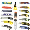 Snap off Auto Lock and Auto Retractable Utility Knife Snap Off Cutter Knife, stationery Safety Utility Knife with 9mm 18mm Blade