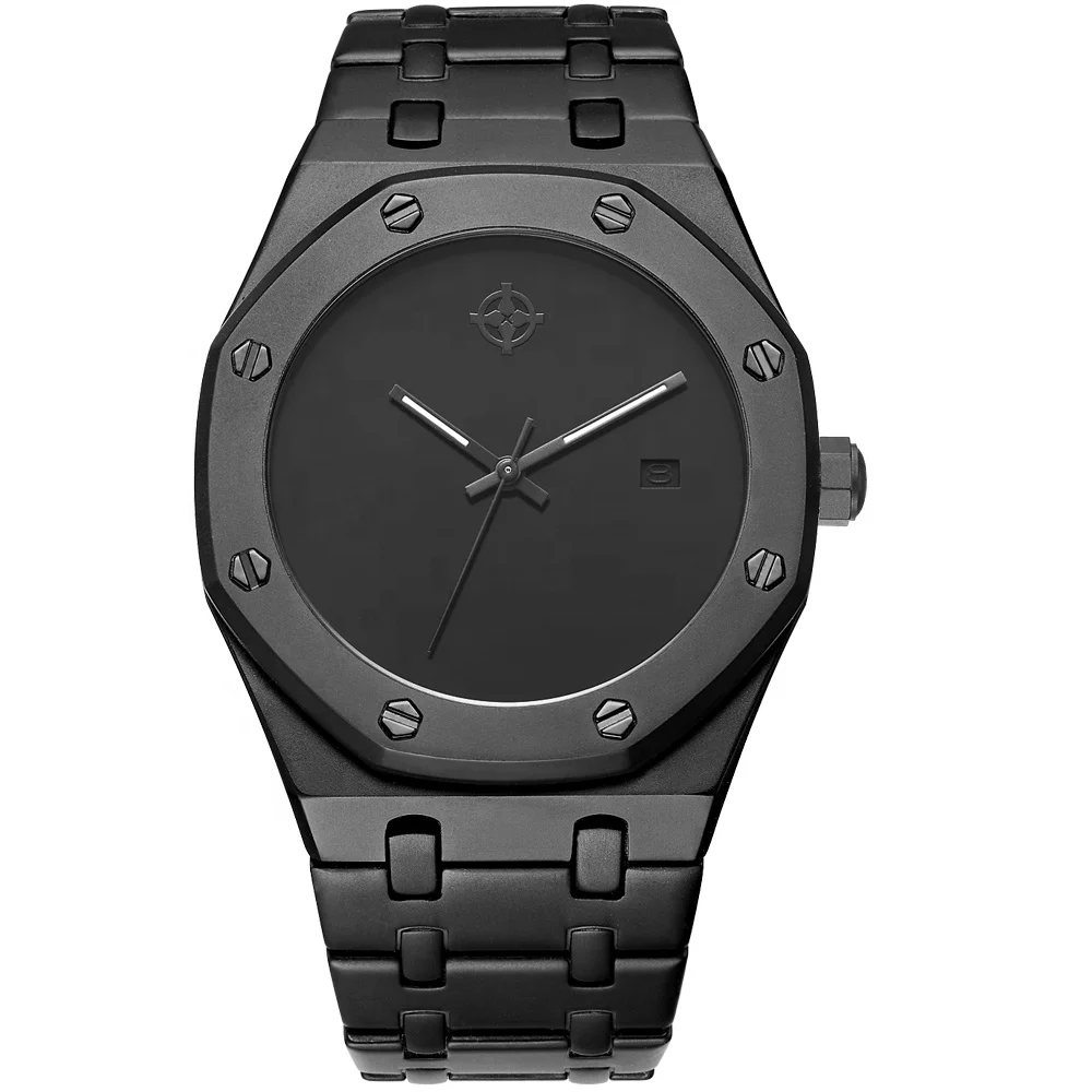 

Low MOQ Relojes Custom Men's Stainless Steel Quartz Watch