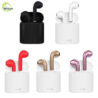 

promotional cheap wireless Blue tooth 5.0 i7s TWS earpod Earphone headphone Stereo i9s i12 handsfree Earbuds With case