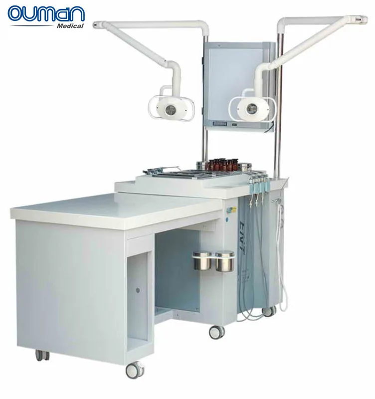 
ENT Treatment Workstation Unit / ENT Surgical Instruments with Chair 