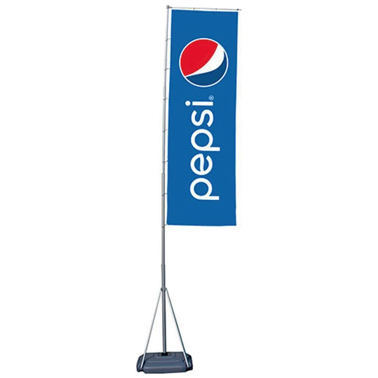 Aluminiumcheapdouble Sided Advertising 5m Rectangle Flag Pole