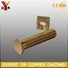 Custom make brass / Bronze / copper alloy Casting bolt and nut