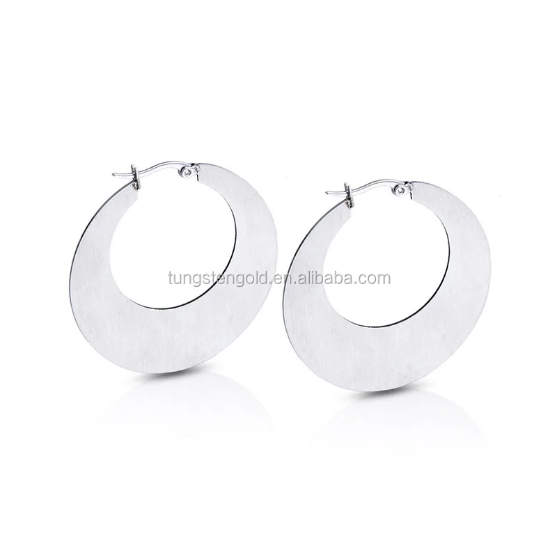 India Style Women Anium Hypoallergenic Piercing Earrings For India Style Women Anium Hypoallergenic Piercing Earrings For Sensitive Ear Circle Hoop