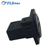 Black Waterproof Socket And Plug HDMI to HDMI Connectors STREETLIGHT