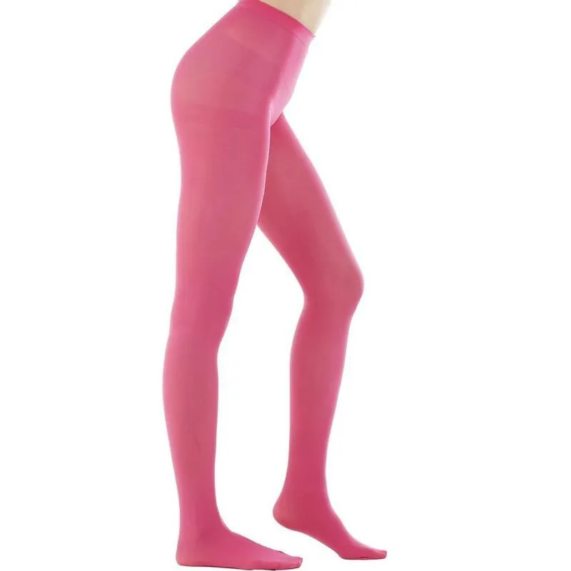 Opaque Tights, Pink Wholesale