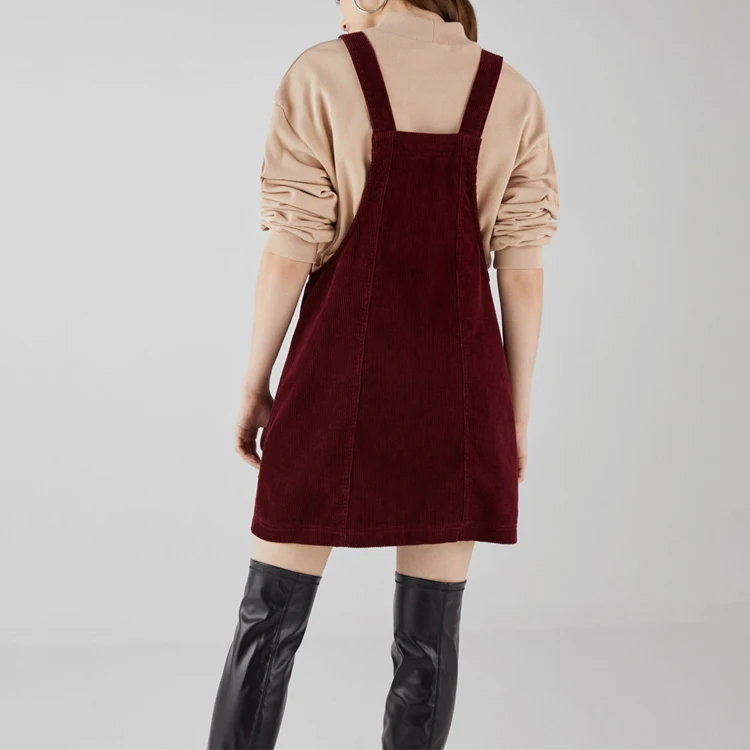 High Quality Adult Casual Vintage Design Pocket Corduroy Women Pinafore  Dress - Buy Pinafore Dress,Adult Pinafore Dress,Pinafore Dress For Women  Product on 