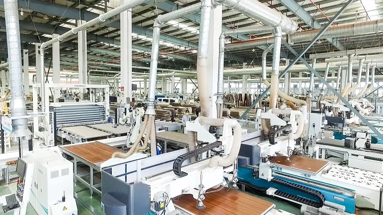 Automated CNC Nesting Machine With Robot