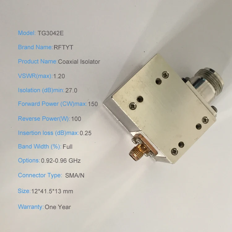 RFTYT VHF Hot Sale RF Coaxial Isolator