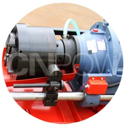 
CNPOW 12-40mm pipe security bar thread forming threading machine for bolt 