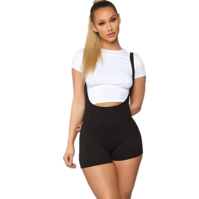 

High waist women short overalls summer hot selling in Europe and America, Picture