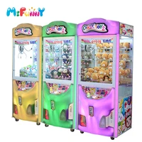 

Good quality factory arcade game coins operated claw crane machine for sale