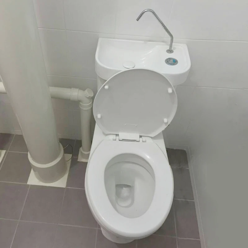 Japanese Hotel Sink Attached Toilet China Ceramic Water Clsoet Ecobuilding Products Toilet Tank