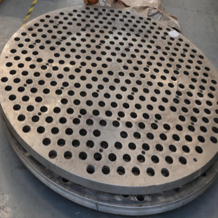 
custom carbon steel, SS 304/316 Forged Tubesheet, Baffle, Heat Exchanger tube sheet 