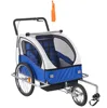 multifunction double bicycle trailer baby stroller baby product