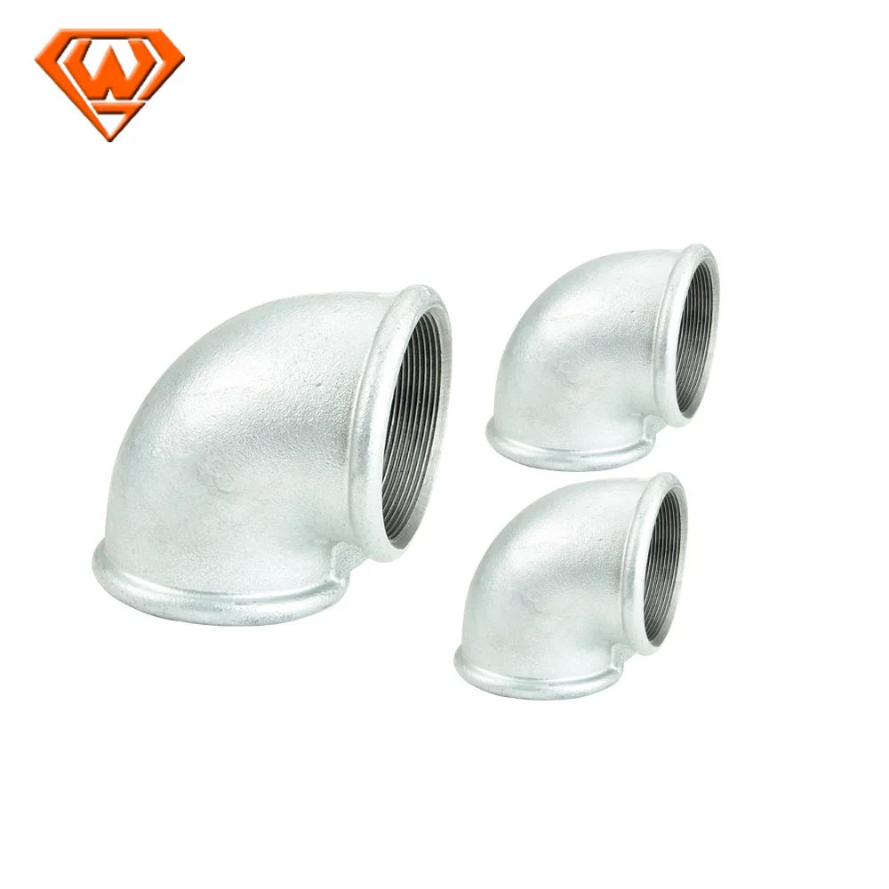 Hexagon Square Malleable Iron Pipe Fitting Reducing 22.5 Degree Pipe