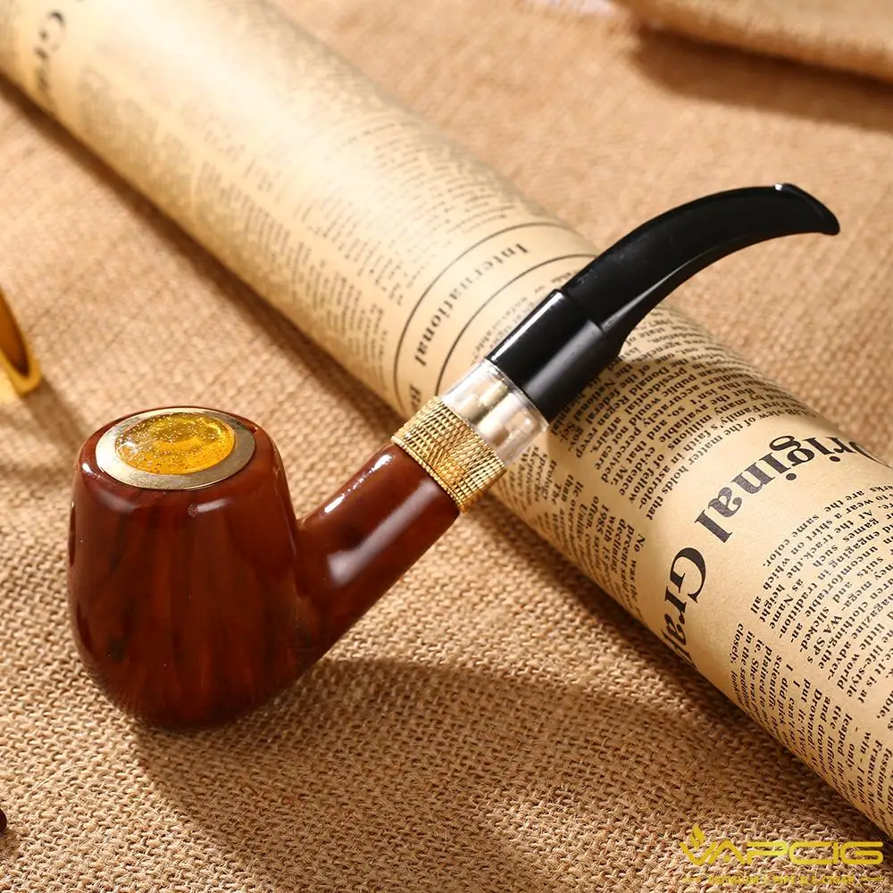 VAPCIG mini e-pipe 628 Itouch  E-Pipe With wood Jade style it is more Elegant Fashionable