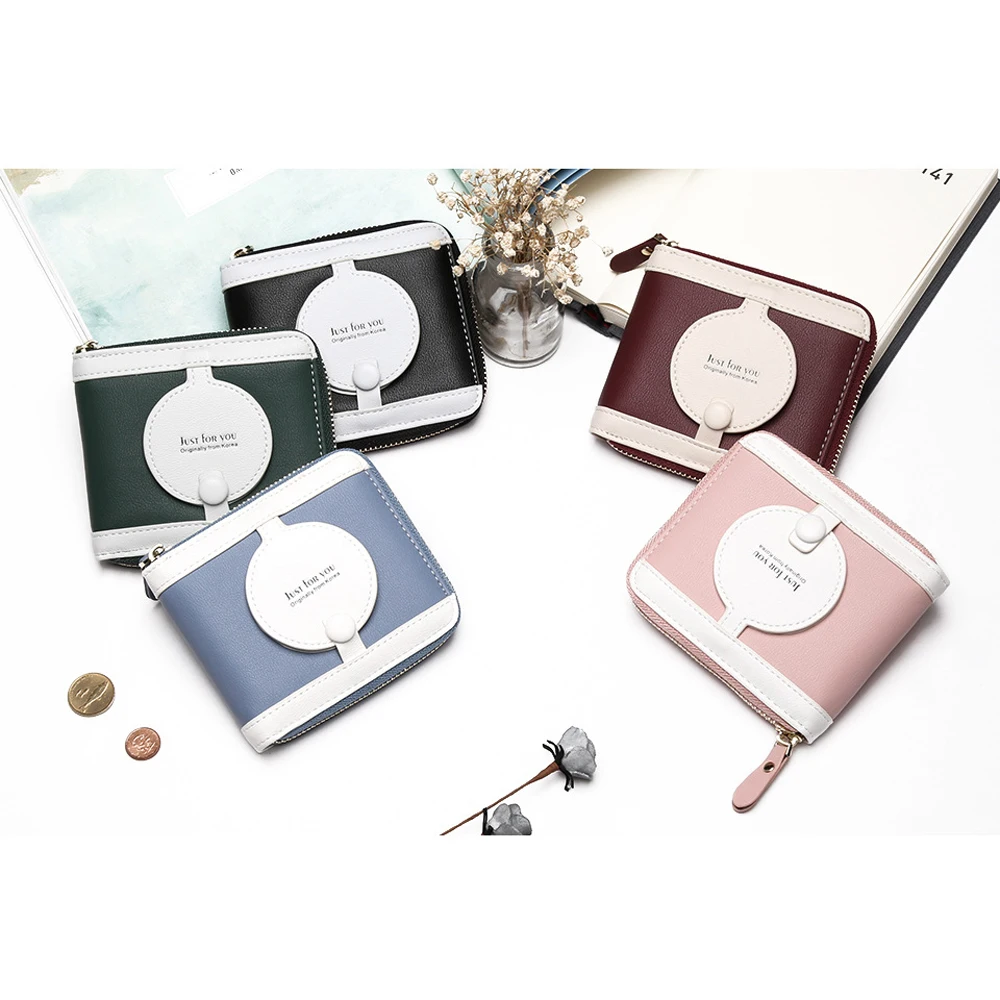 

Fashion Chinese Hot PU Leather Mirror Money Ladies Purse Clutch Women Wallets, 6 colors
