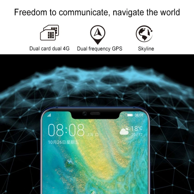 Original Mobile Phone PRE-SALE Celulares Huawei Mate 20 PRO 8GB+256GB Android 9.0 Cellular Kirin 980 Octa Core 4G SmartPhone