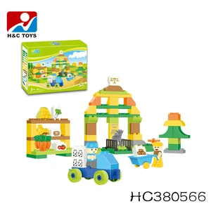 h shaped building blocks