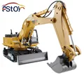 RC Excavator Alloy 2 4G 11CH Remote Control Engineering Truck Digger Truck Model Electronic Excavator Heavy