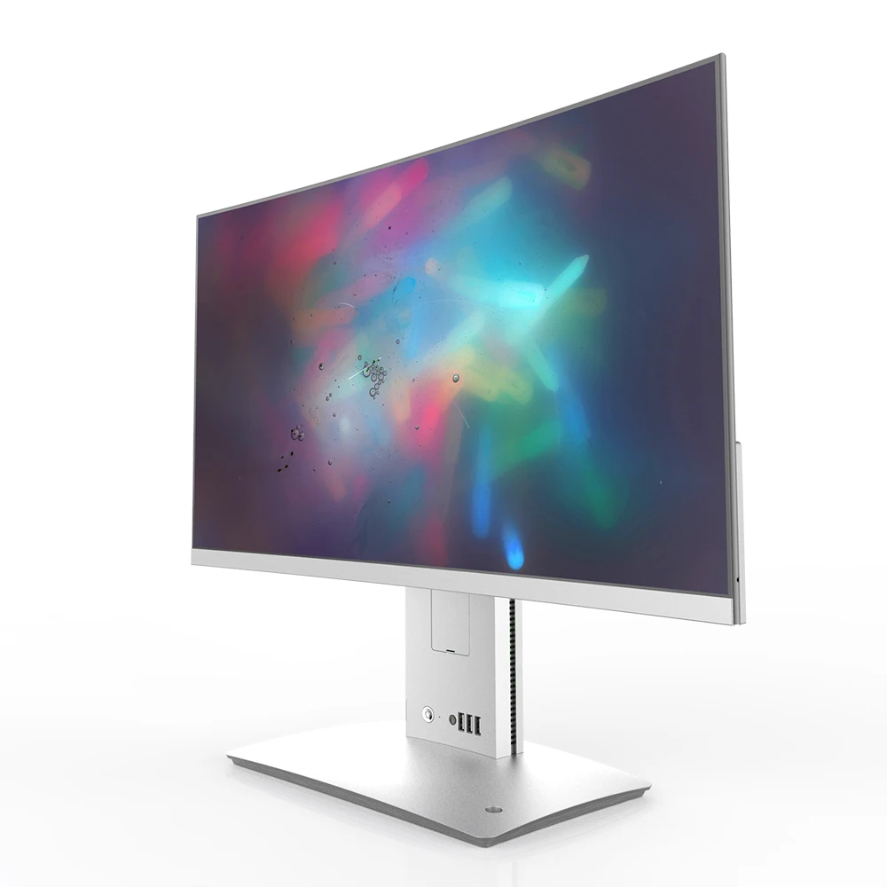 

i9 9900k gaming desktop All in one computer 23.6'' mini pc windows10, Sliver+ white