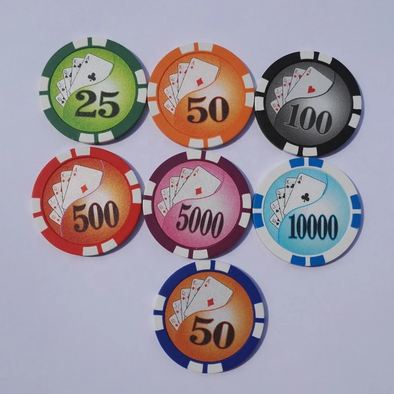 Custom plastic poker chips cheap online