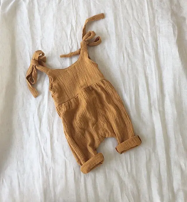 

Wholesale Baby Kids Overalls Linen Jumpsuit 66BT921, N/a