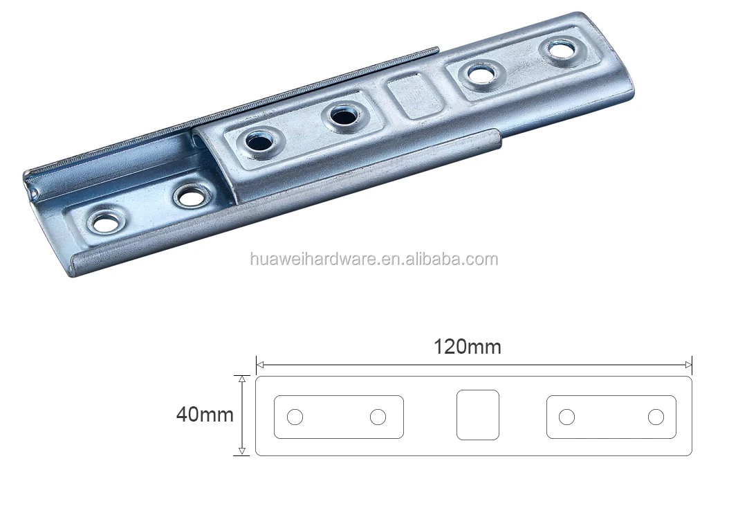 Universal Sectional Sofa Interlocking Furniture Connector Drawer Slide