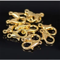 

Gold/sliver steel lobster claw clasp for bracelet necklace DIY accessories