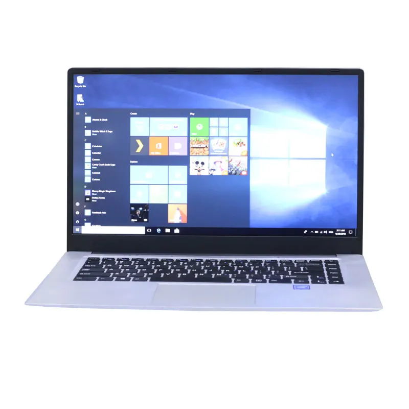 

15.6 inch laptop strong computer for gaming with high specifications, Gold/silver