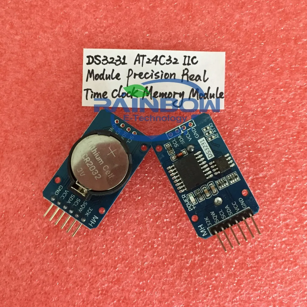 DS3231 AT24C32 Präzisionsuhrmodul IIC Speichermodul (ohne Batterie DS3231 AT24C32 Präzisionsuhrmodul IIC Speichermodul (ohne Batterie
