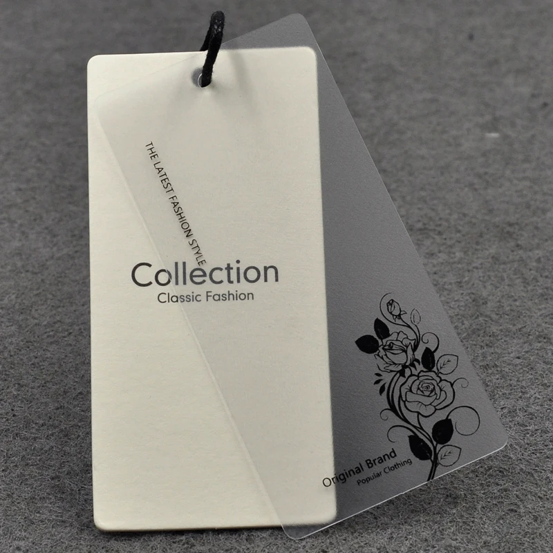 

OEM clothing paper hang tags custom brand name garment tag, N/a