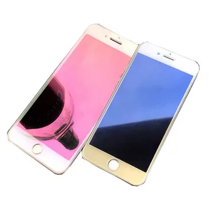2019 Mirror effect color screen protector for iPhone XS, for iphone XS mirror electroplated tempered glass screen protector