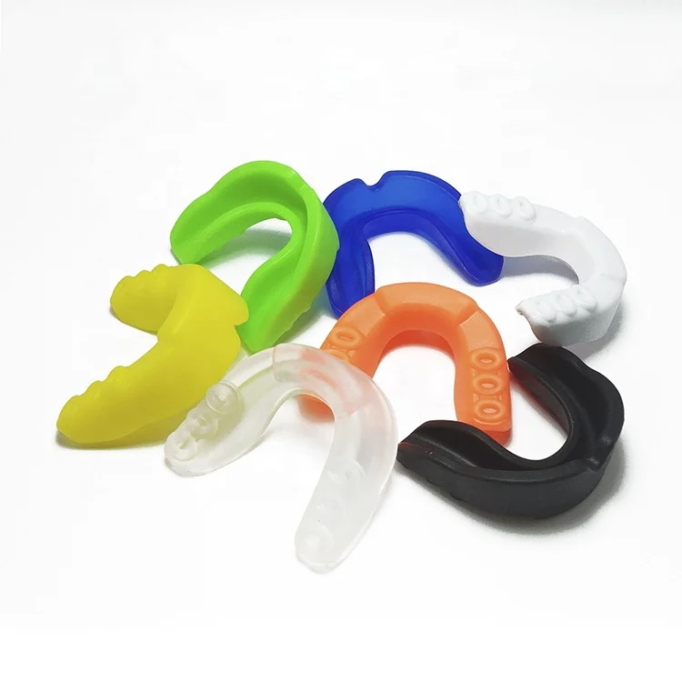 

Custom multicolor soft mouldable eva silicone gel martial art guard taekwondo mouth guards, Any color