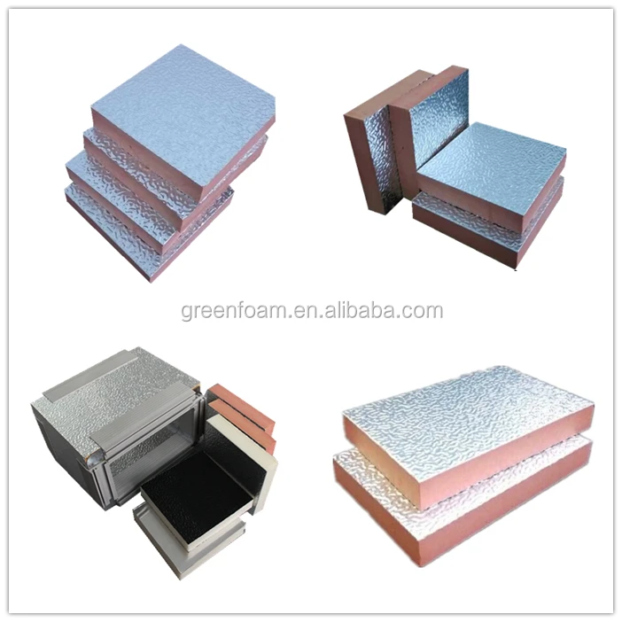 aluminum foil insulation pir air duct panel.jpg