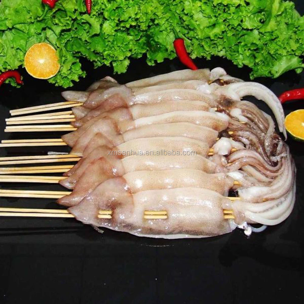 
Whole round frozen giant squid for sale 