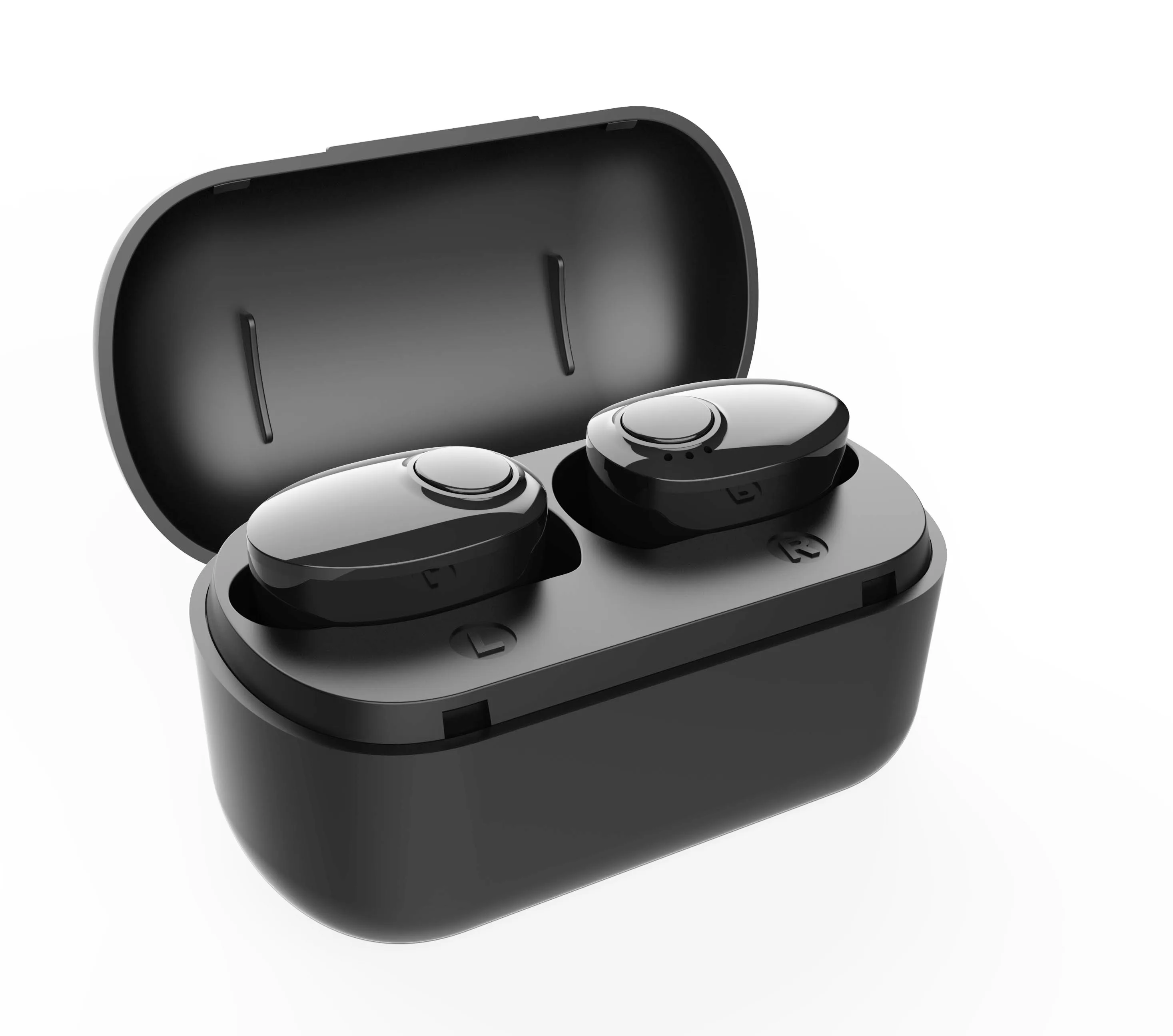 

Top Seller Tws Headphone Wireless Earbuds Bluetooth Earphone Waterproof Black Color Communication For Mobile accessories