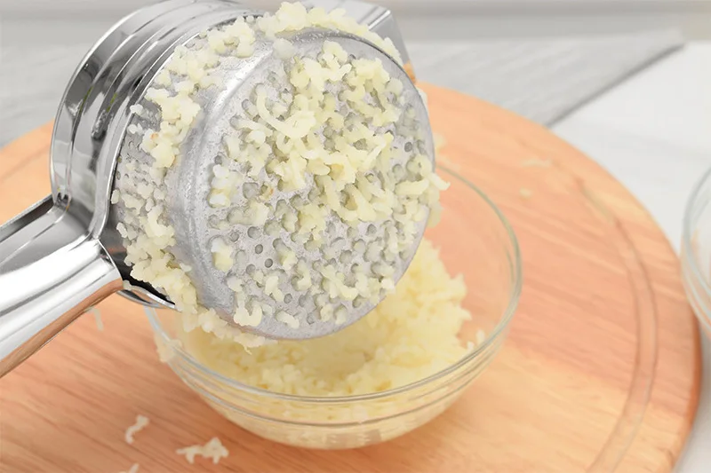 Stainless Steel Potato Masher Ricer Pressure Mud Puree Fruit Vegetable