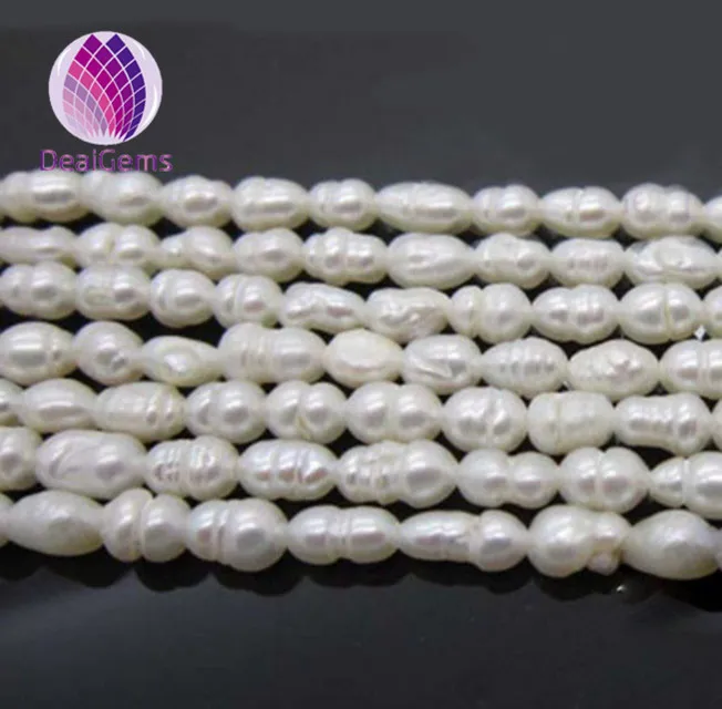 4 Mm Jewelry Materials Rice Pearl Bead 